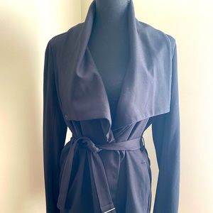 Black Wrap Jacket by Quest Editor